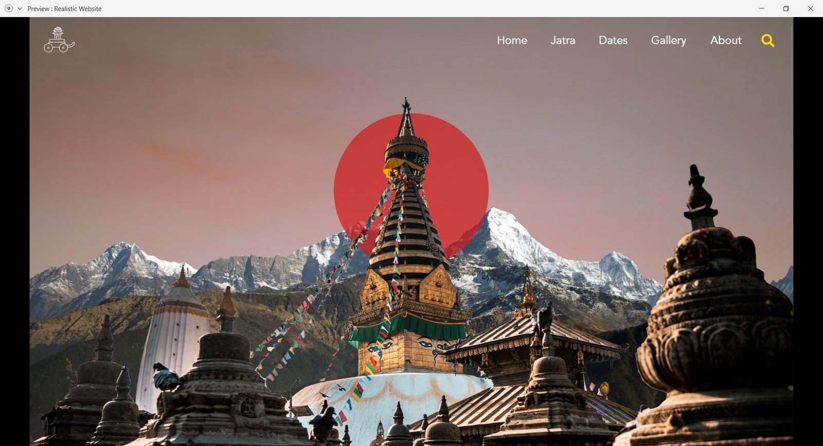 jhi newa website design